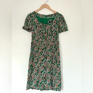 8 ::: ANTHROPOLOGIE MAEVE ::: FLATTERING GREEN PARTY DRESS :::